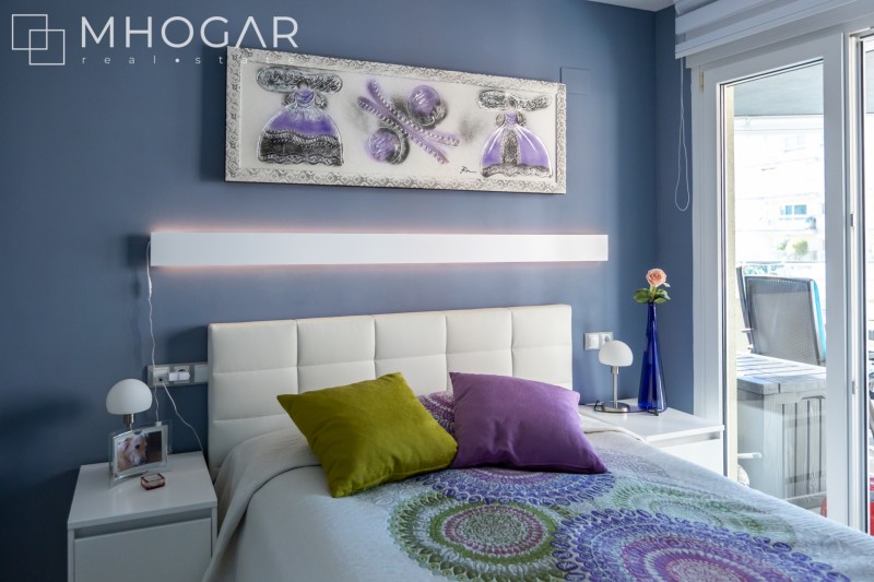 Precioso apartamento con vistas al mar y puerto de Calpe!